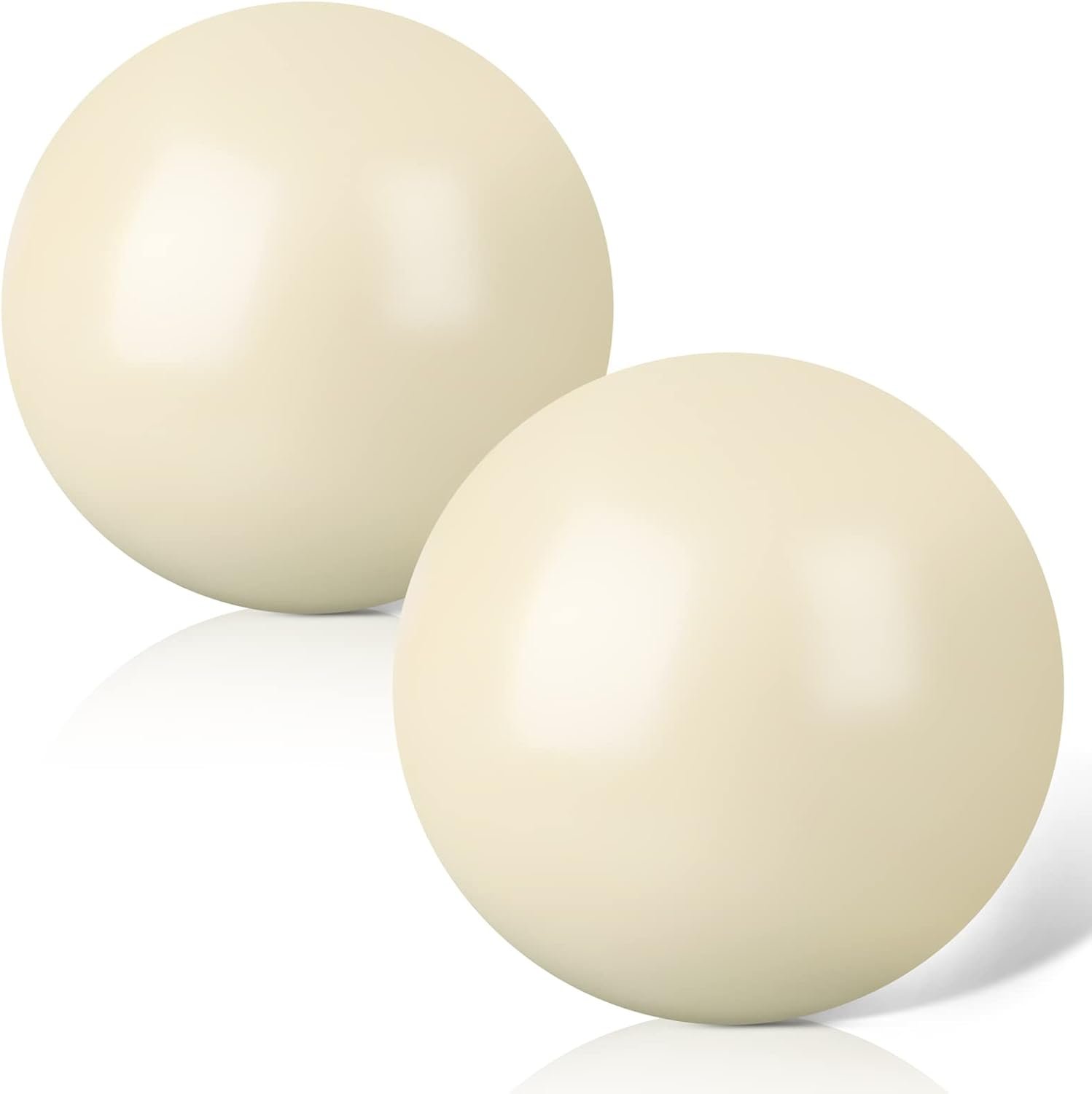 Deekin 2 Packs 57 mm Bocce Pallino for Bocce Ball Game, Replacement for Sport Adults Kids Outdoor Game