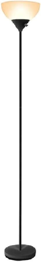 Newhouse Lighting 71-in. Charles Black Modern Standing Lamp NHFL-CH-BK, Floor Lamp for Living Room, Bedroom, and Other Home Decor, Ambient Lighting and Mood Lighting for Office Decor