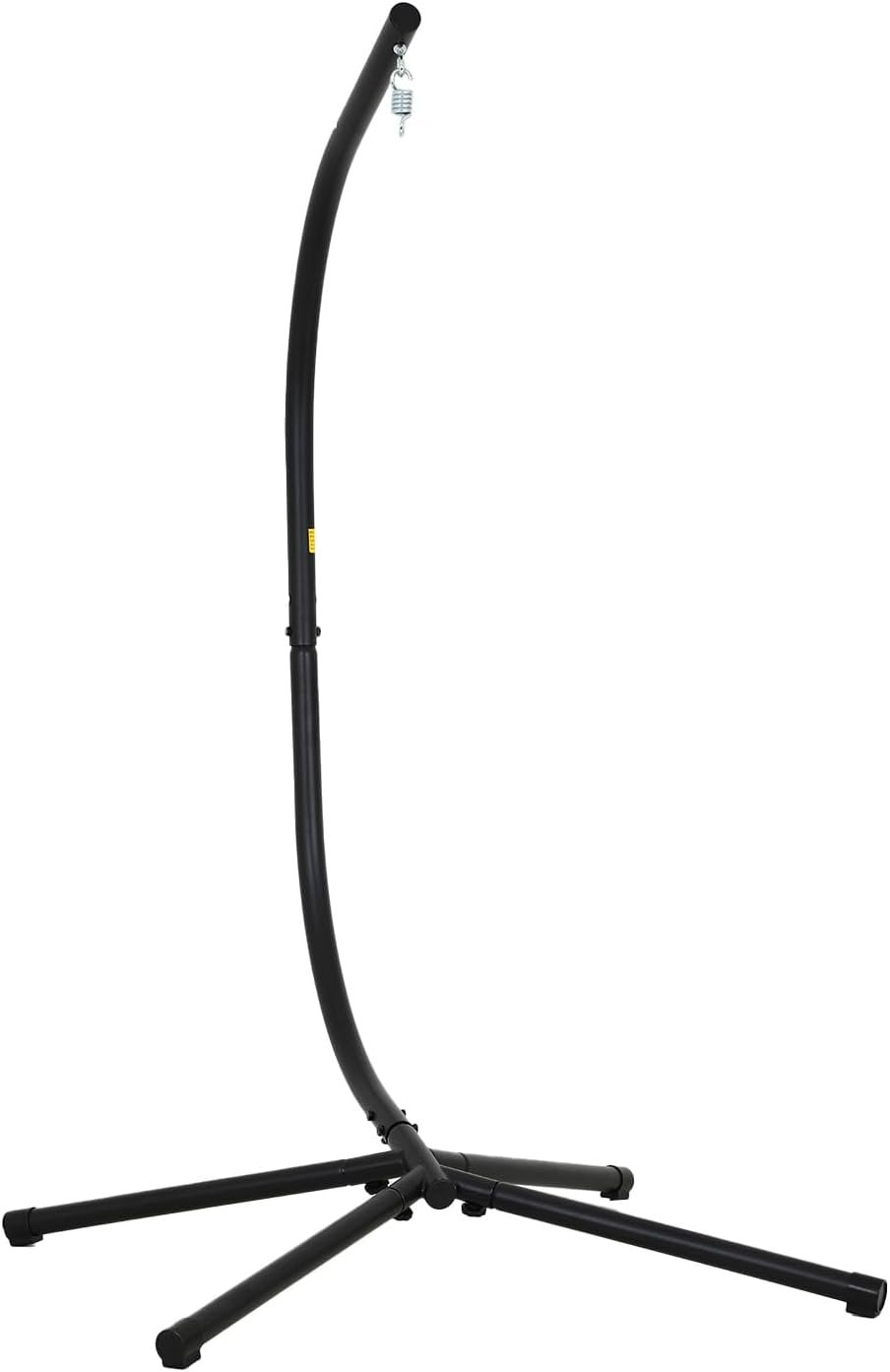 FDW Hammock Chair Stand, Outdoor Solid Steel Heavy Duty Construction for Hanging Hammock, Hanging Stand Max Load 400 LBS Air Porch Swing – 360 Degree Rotation