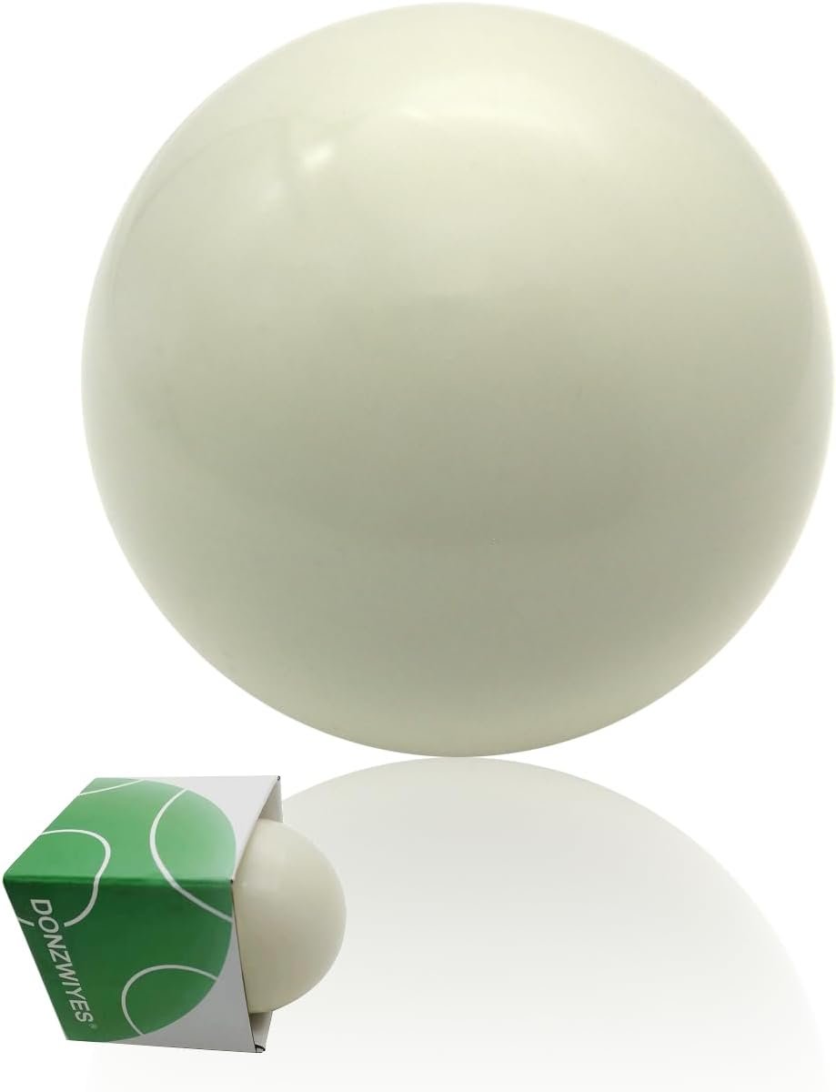 Pallino Ball Replacement for Bocce Ball Game and Boule Game Tournament Quality 2.24 in/57 mm White