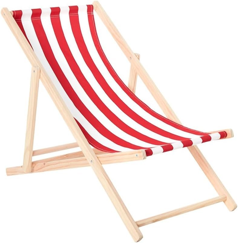 The Lakeside Collection Outdoor Sling Chair – Red, 2139479
