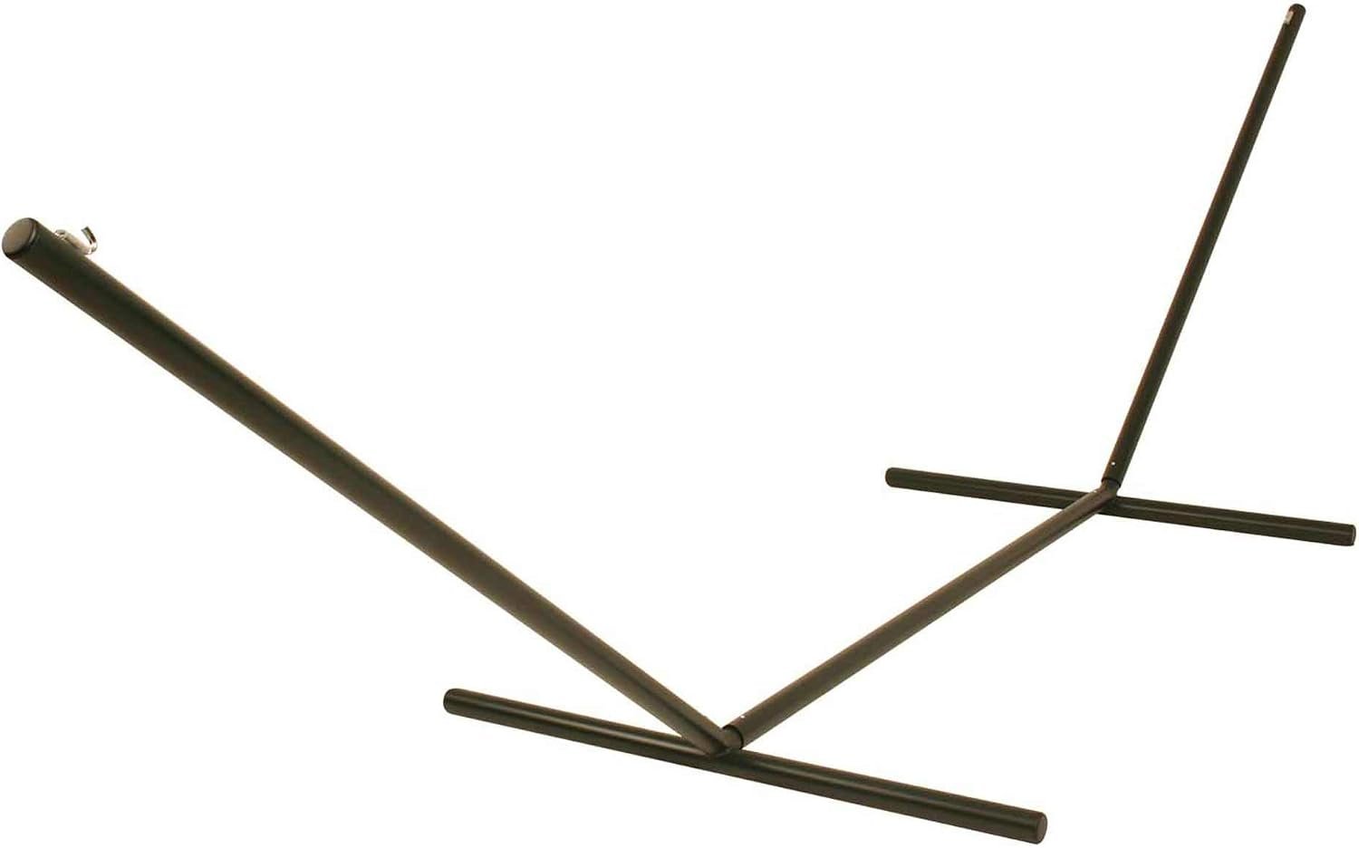 Hatteras Hammocks 15 ft. Tri-Beam Steel Hammock Stand with Right Connection Design and Cape Shield Powder Coating, 600 LB Weight Capacity, Handcrafted in The USA – Bronze