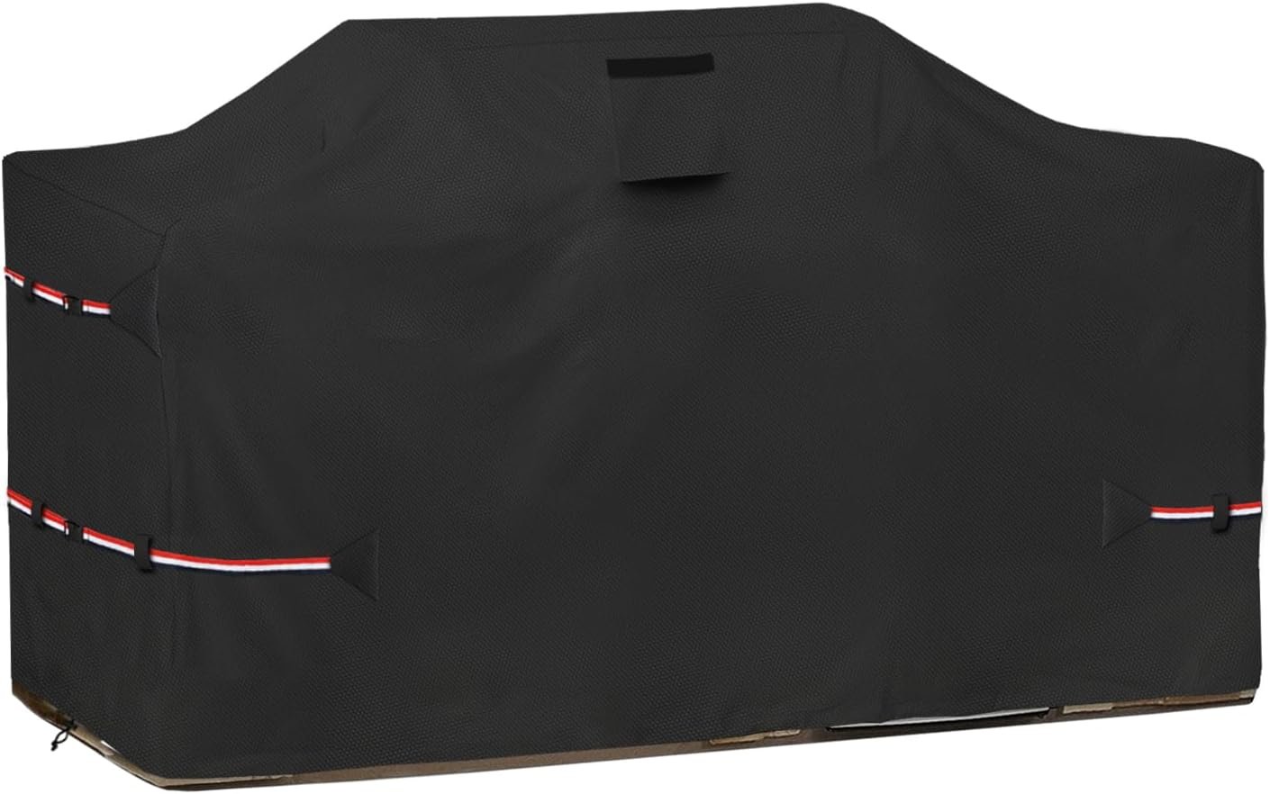 Bitubi 98 Inch Island Grill Cover – 600D Heavy Duty Waterproof All Weather Protection Extra Large Grill Cover,Black
