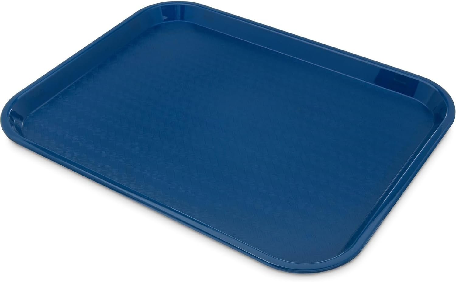 Carlisle FoodService Products Café Cafeteria Tray, Fast Food Tray for Restaurant or Commercial Use, 14″ x 18″, 1 Count, Blue