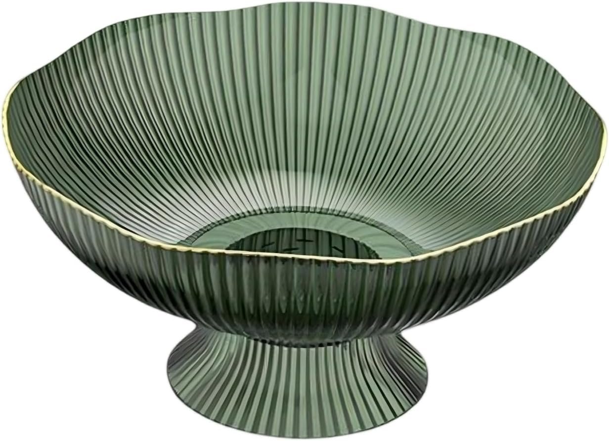 Cute Fruit Bowl – Decorative Plastic Bowls for Kitchen & Dining Table, Versatile Centerpiece Display for Fruits, Snacks, Home Decor