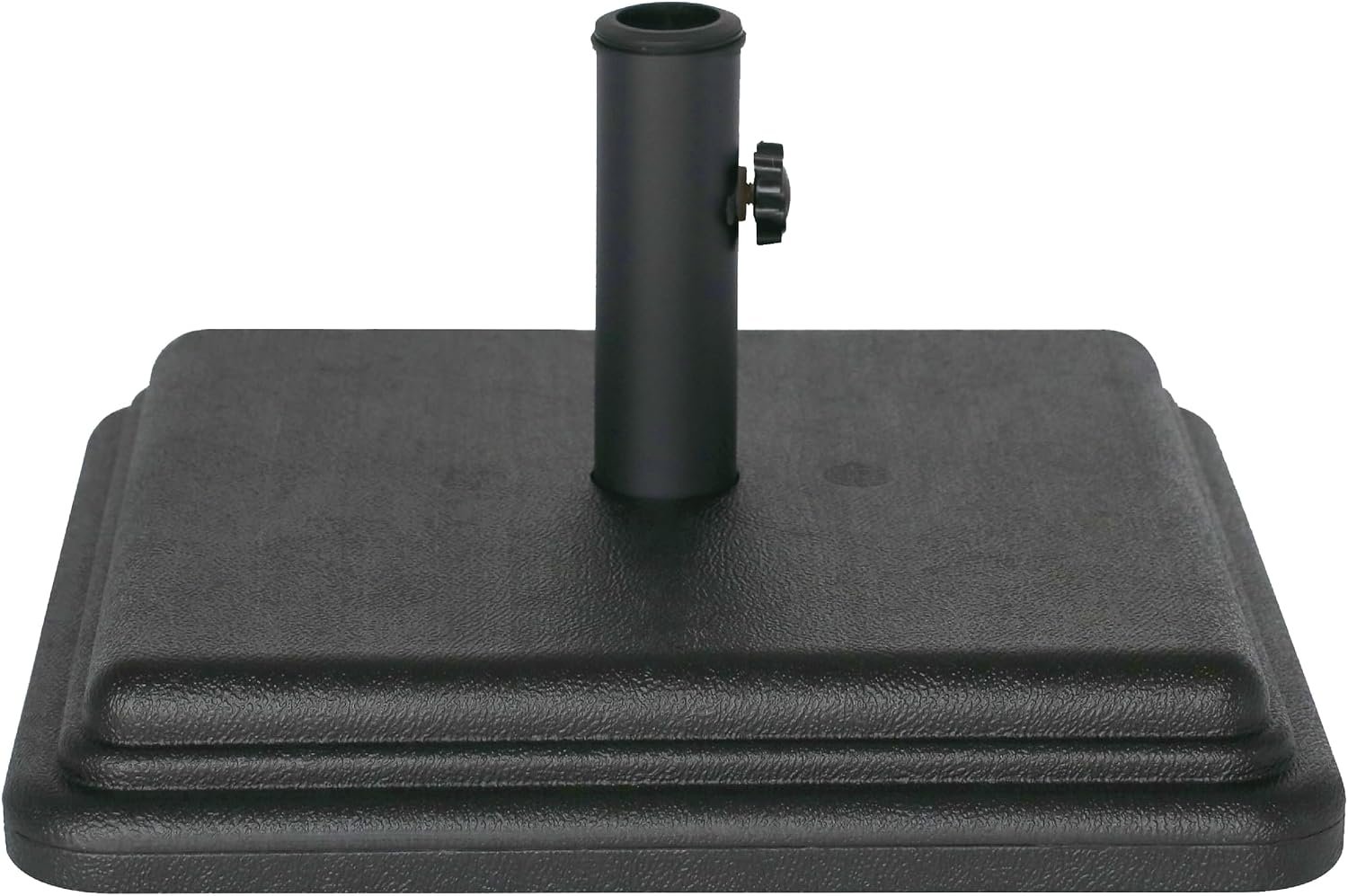 US Weight 40lb Umbrella Base – For Use with Patio Table – Black