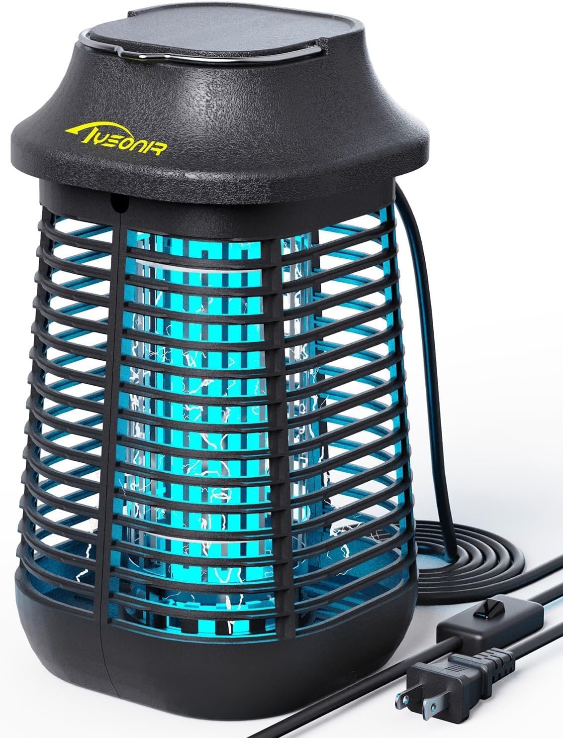 Bug Zapper 4200V, 9.84Ft Power Cord w/Switch, Electronic Mosquito lamp