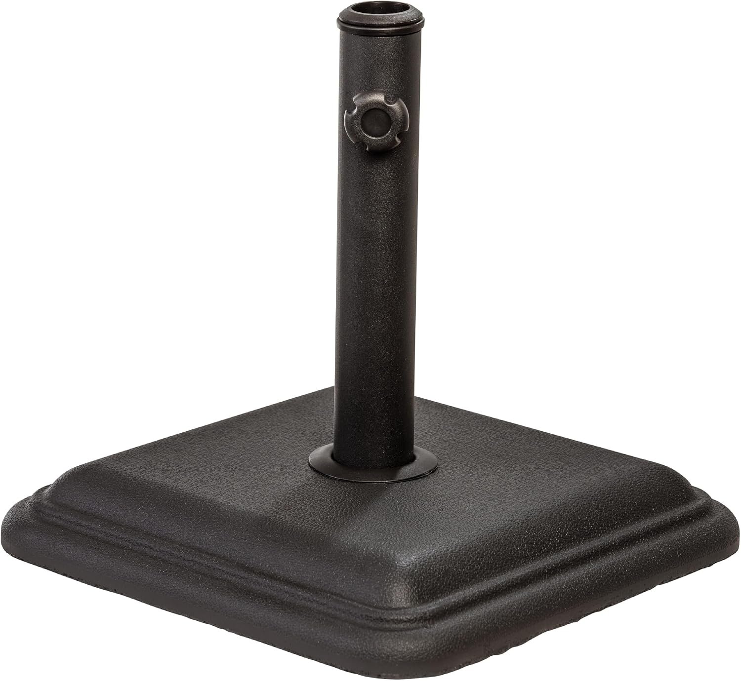 US Weight 26 Pound Umbrella Base for Patio Table – Black