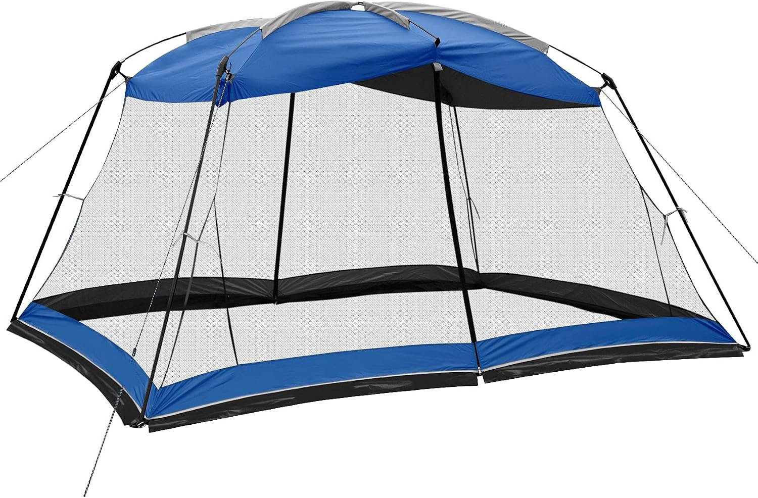 Screen House 13×9 Ft Canopy Tent Sun Shade Shelter Perfect for Outdoor Activities, Blue