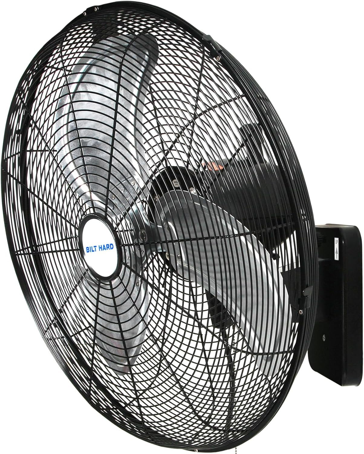 BILT HARD 18 in. Wall Mounted Outdoor Fan, 4150 CFM 3-Speed Heavy Duty Industrial Outdoor Weatherproof Fan for Commercial, Patio, Garage and Gazebo