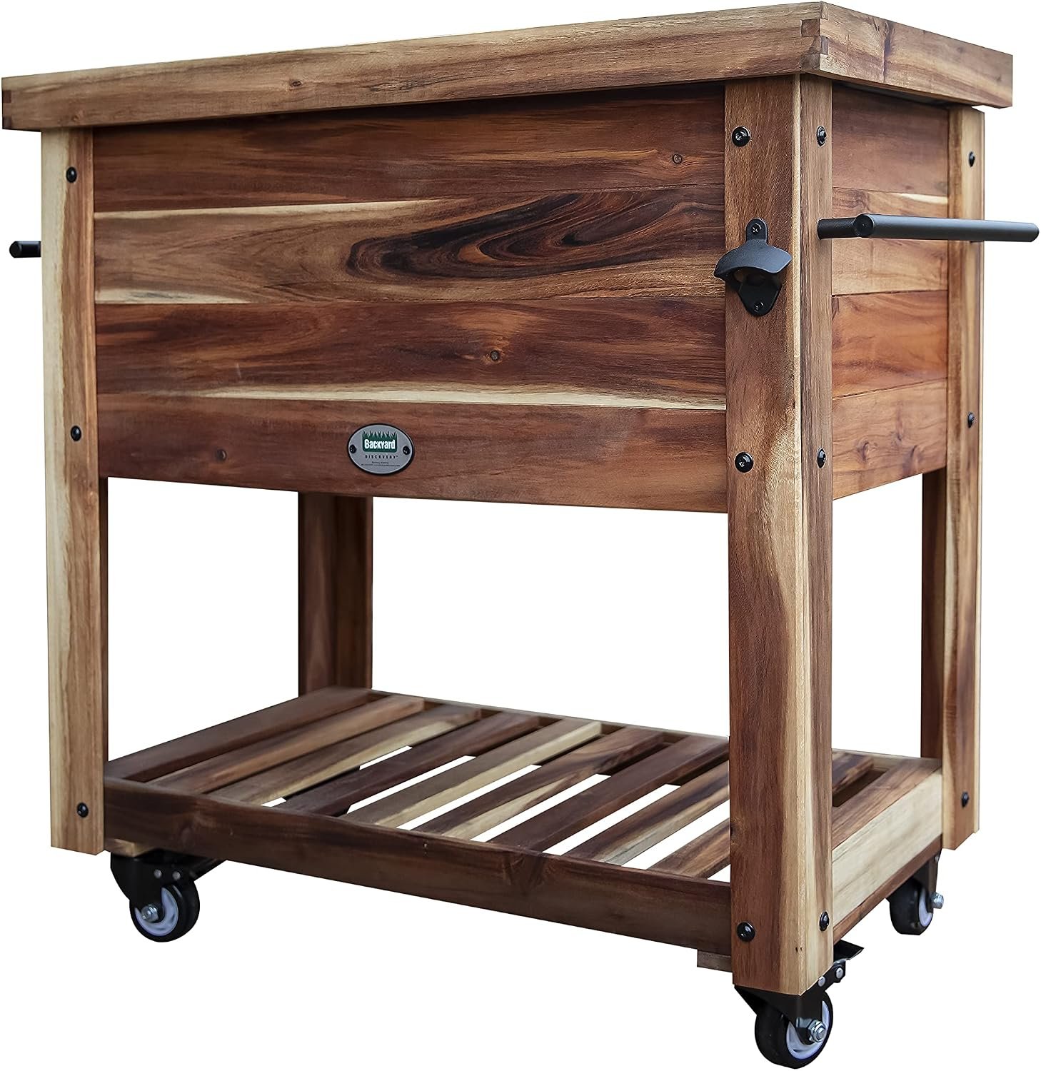 Backyard Discovery 100 Qt. Patio Cooler – Acacia
